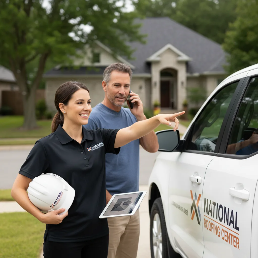 National Roofing Center customer support in New Llano